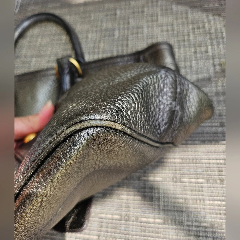 EUC Prada Metallic Gold leather Tote - Picture 15 of 17